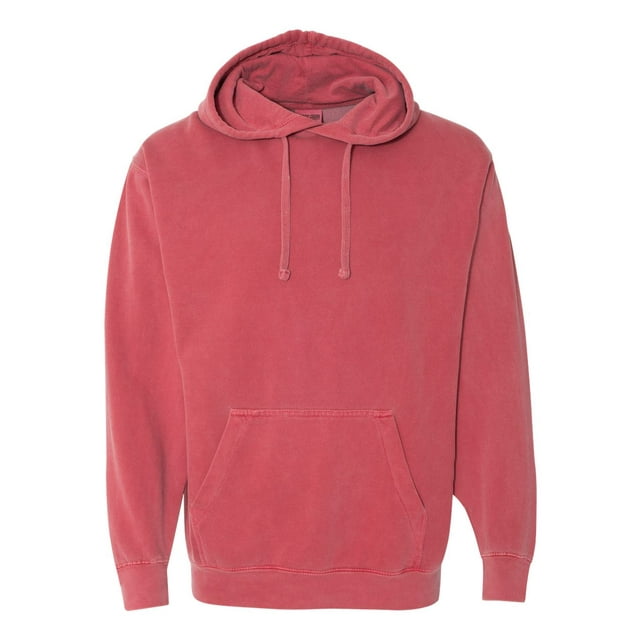Comfort Colors Sweat à Capuche Teint en Pièce pour Hommes, 2TG, Cramoisi