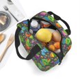 thumbnail image 4 of Lsque Cactus In Pots Pattern Lunch Bag Women/Men Insulated Lunch Box,Small Leakproof Cooler Food Lunch Containers Reusable High Capacity Lunch Tote Bags, 4 of 6