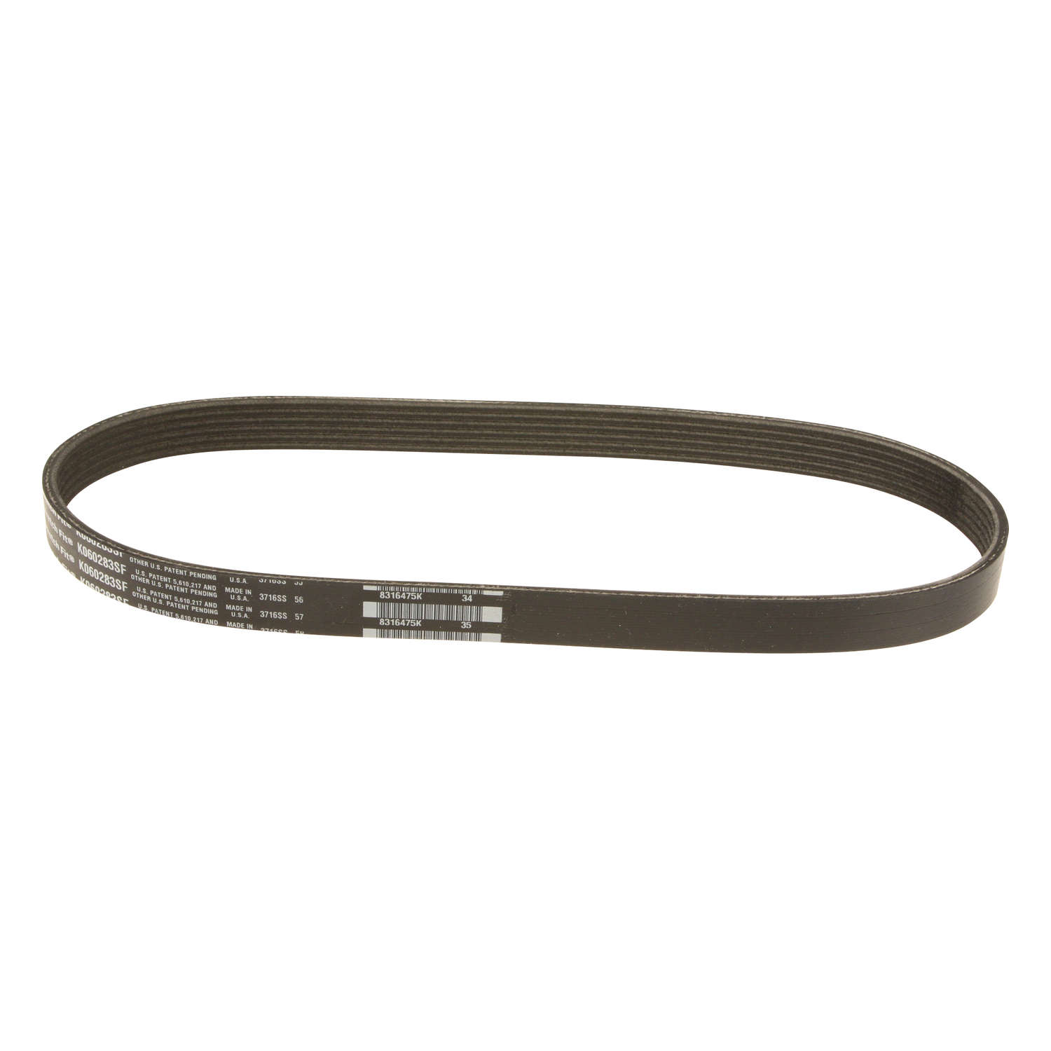 Gates ela (Elastic) Poly Rib Drive Belt, Stretch Fit