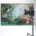 thumbnail image 4 of Wonderland Photo Background Cloth 3d Cartoon Studio Backdrop Wall Props 90x150cm, 4 of 5