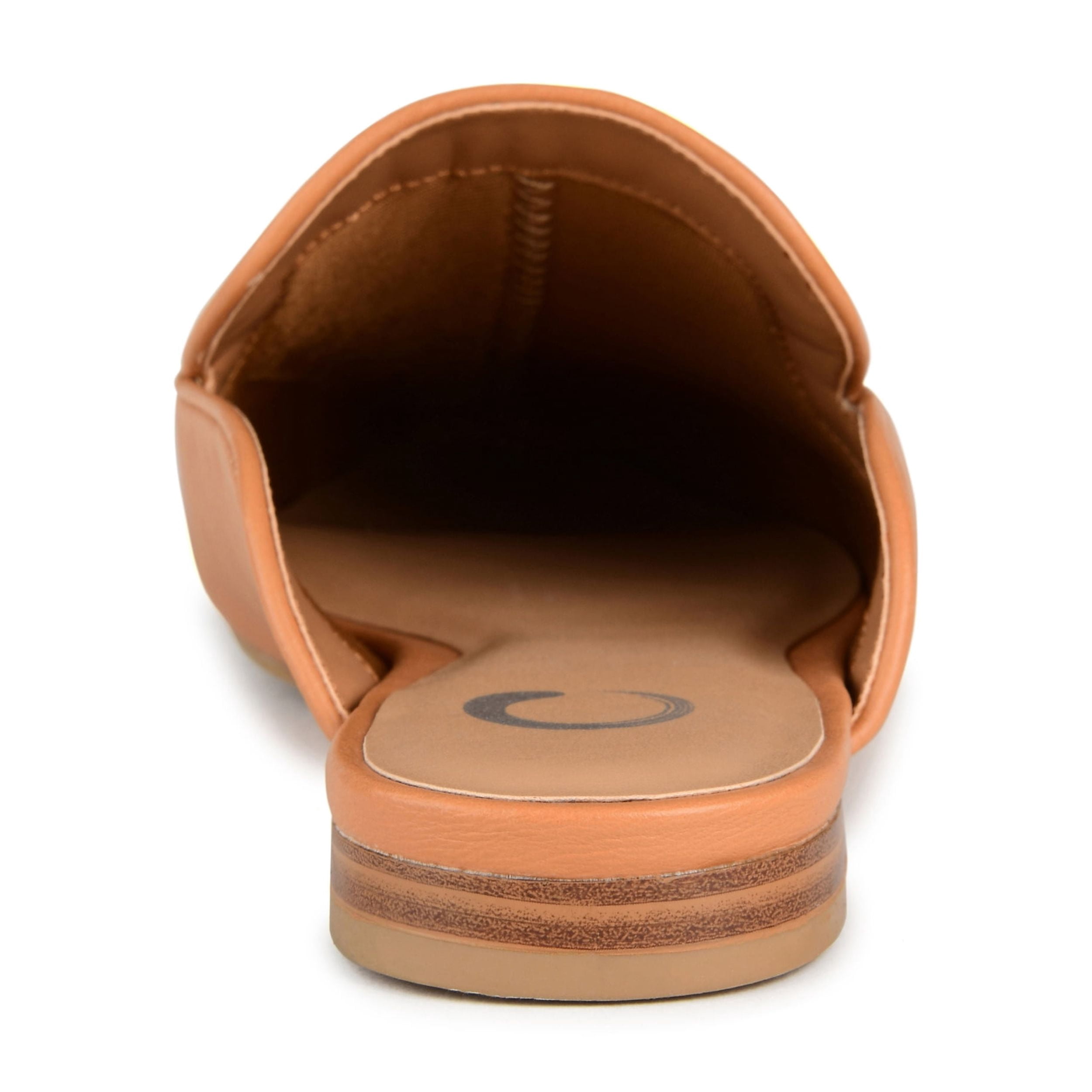 Journee Womens Akza Slip On Square Toe Mules Flats, Widths Available