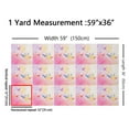 thumbnail image 6 of Feelyou Dreamy Butterfly Kids Fabric by the Yard 1 Yard, Oil Printing Artwork Sewing Fabric, Cartoon Animal Theme Home Decor Fabric by the Yard, Breathable Home Decor, 6 of 6