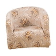 thumbnail image 3 of Funda protectora elástica para sillón, Protector de muebles para fiesta, dormitorio, decoración para sala de estar , Marrón claro Sunnimix Funda Sillón, 3 of 8