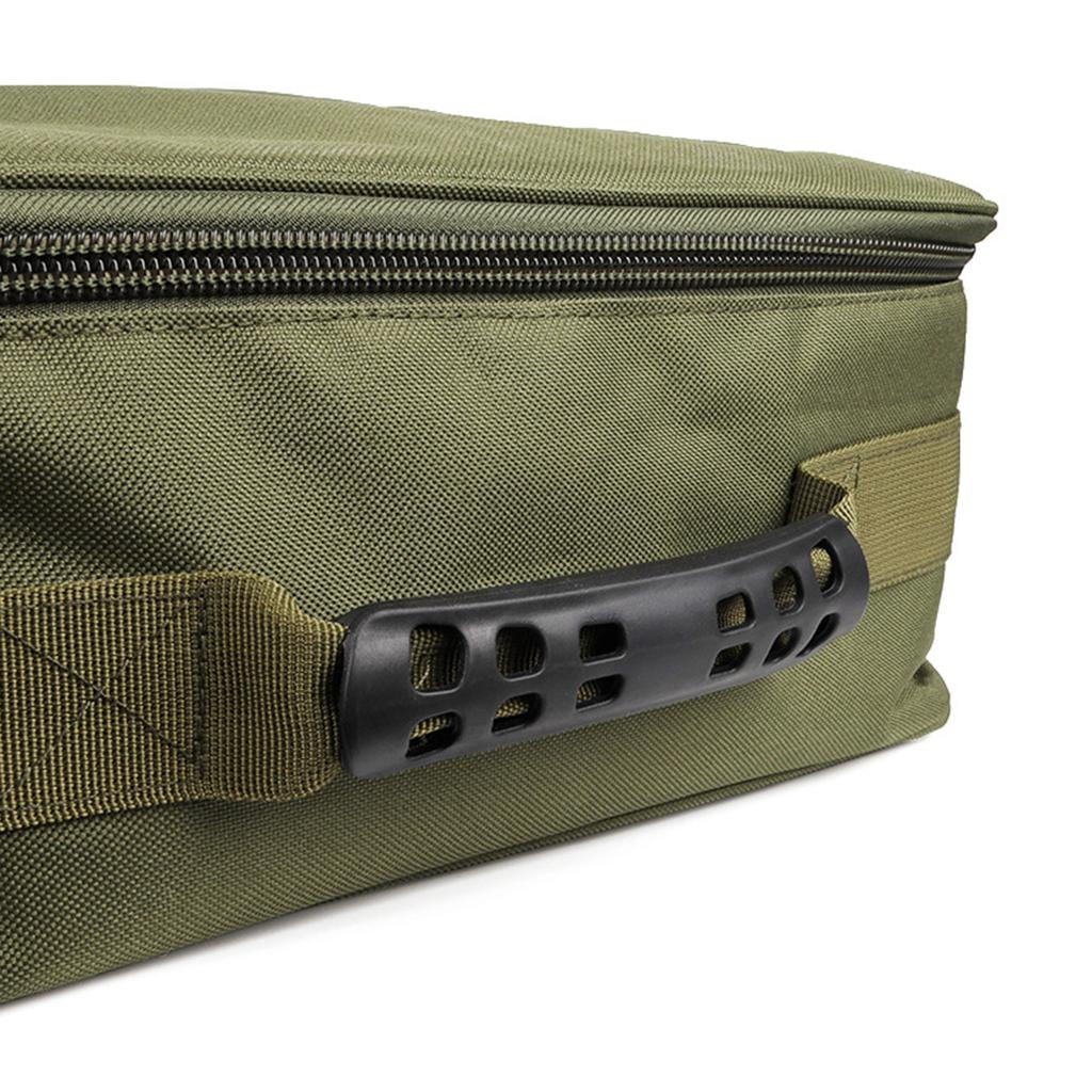 Fishing Tackle Storage Handbag for Fly Fishing, Carp fishing, Organizer for Fishing Accessories, Fishing , Tools, gear pouch for Outdoor Activities