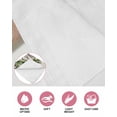 thumbnail image 6 of Farmhouse Green Garland Kitchen Dish Towels for Drying Dishes Set of 4, Spring Vintage Black Plaid Beige Waffle Weave Microfiber Hand Tea Bathroom Towels Quick Dry & Absorbent Towel 12x12, 6 of 7