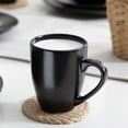 thumbnail image 4 of vancasso, 48-Piece Porcelain Dinnerware Set, Matte Black Dinner Set, for 12, 4 of 8