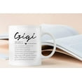 thumbnail image 2 of Gigi Definition Coffee Mug, Grandma Mother's Birthday Gifts for Granddaughter Grandson, Double Side Printed Ceramic Mug Cup 11 Ounce, 2 of 4