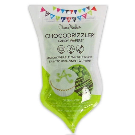 ChocoMaker ChocoDrizzler Candy Wafers Bright Green - Vanilla