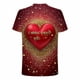 thumbnail image 5 of Tops para hombre, blusas y camisas de manga corta con cuello redondo para hombre, jersey informal con cuello redondo estampado para hombre, pantalones cortos deportivos para fitness, blusa de poliéste, 5 of 5