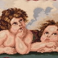 thumbnail image 3 of Raphael's Angels Needlepoint Pillow, 3 of 4