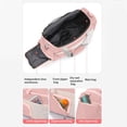 thumbnail image 6 of Travel Duffel Bag, Gym Bag for Women with Shoe Compartment, Large Expandable Weekender Bags for Women, Workout Overnight Carry on Duffle Bag for Travel, White, 6 of 6