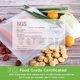 thumbnail image 2 of Paquete de 10 bolsas reutilizables para sándwich, aptas para lavaplatos, bolsas reutilizables de cuarto de galón, bolsas de almacenamiento de alimentos extra gruesas a prueba de fugas, 2 of 4