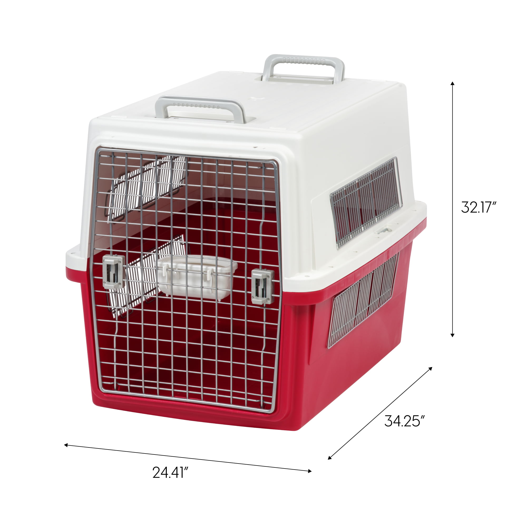 red dog crate