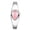 Silverpink, variant on Women's Analog Quartz Cuff Bracelet Watch: Teardrop Dial with Dot Markers Removable Band Stainless Steel Watch for Women