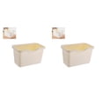 thumbnail image 3 of Bearachild Cubo de basura colgante para cocina, herramienta de limpieza de plástico, organizador de basura, cesta de sujeción, cubo de basura para puerta No.6 2piezas Bearachild CBP232074, 3 of 6