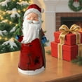 thumbnail image 4 of Christmas Santa Claus Figurines Ornaments, Handcrafted Standing Santa Claus Night Light, Crafts Resin Santa Sculpture for Home Decor Gifts, 4 of 10