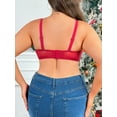 thumbnail image 4 of Minimizer Bras for Women Full Coverage Underwire Bras Plus Size Lifting Lace Bra for Heavy Breast, 4 of 9