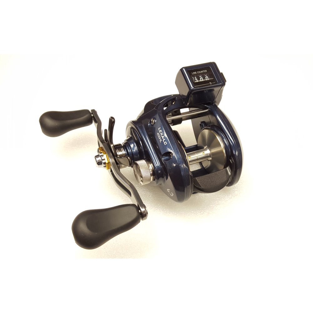 Daiwa LexaLC 6.31 Line Counter Baitcast Left Hand Fishing Reel LEXA