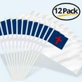 thumbnail image 2 of Anley Christian Mini Flag 12 Pack - Hand Held Small Miniature Christian Flags 5" x 8", 2 of 7