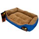 thumbnail image 2 of Cama para Perro Chica, Resistente, Confortable, con Relleno Suave Azul Café Nanchoice Cama Chica, 2 of 2