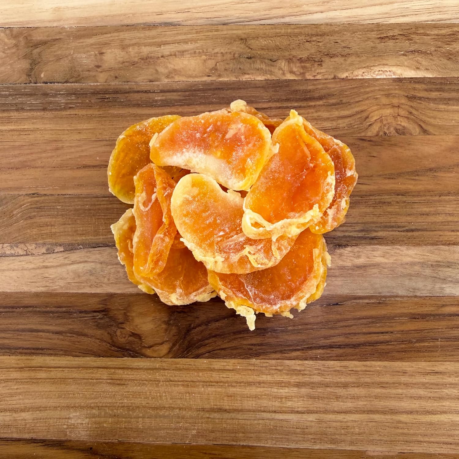 FirstChoiceCandy Dried Mandarin Orange Slices, Sweetened Soft Chewy Citrus Fruit Snack in Resealable Bag (2 Pound)