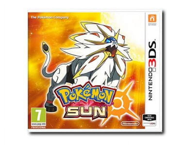 Pokemon Sun with bonus Solgaleo Figure for Nintendo 3DS