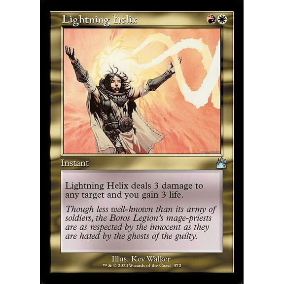 MtG Ravnica Remastered Uncommon Lightning Helix (Retro Frame) #372