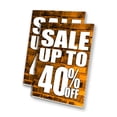 thumbnail image 1 of Sale Up To 40 Percent Off (24" X 36") 4mm Corrugated Plastic Panel, Graphics Applied To 1 Side (Pk of 2), 1 of 4