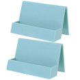thumbnail image 2 of Desktop Storage Holders 2Pcs Blue Simple Design Organizers For Office Supplies With Safe Use Feature, 2 of 3