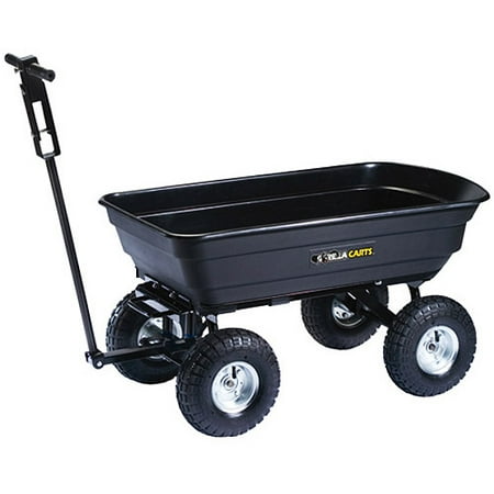 Gorilla Carts 600-lb. Plastic Dump Cart