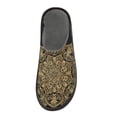 thumbnail image 3 of IAUYY Memory Foam House Slippers Suitable for Both Men and Women. Comfortable, Anti-Slip Plush Flat-Bottomed Slippers The Best Holiday Gift Set Against A Black Background, 3 of 9
