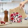 thumbnail image 2 of Yayeee Napkin Holder for Table Set of 2 Kitchen Paper Tissue Organization, Pink and Red Flowers, 2 of 8