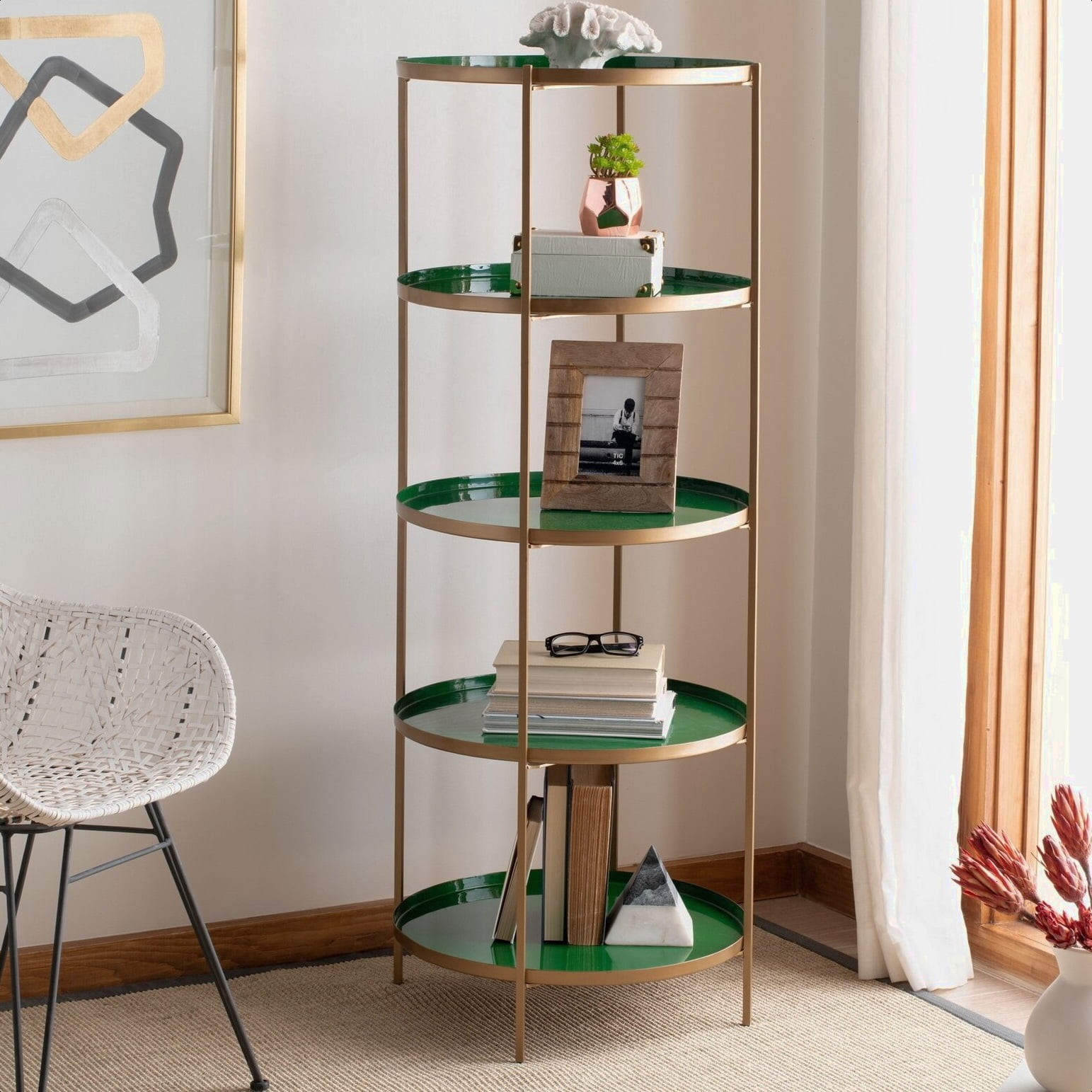 Milanhome Enamel Etagere Bookcase Walmart