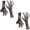 A-2PCS, variant on Creepy Ghost Hand Window Cling Sticker Halloween Zombie Hand Wall Decals for Home Office Bar Party Decoration,DIY Home Halloween Decor Wall Art,DIY Party Gift (A-1PCS)