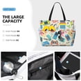 thumbnail image 3 of Balery Playing Video Games Beach Travel Bag - Water-Resistant, Large Capacity Lightweight Tote with 7 Pockets for Women and Men - Perfect for Beach, Pool, Gym, and Travel, 3 of 7