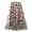 G-Pink 01, variant on Lu's Chic Women's Tulle Skirt High Waisted Floral Layered Elastic Waist A-line Midi Tutu Waisted Tea-length Mesh Pleated Formal Prom Party Skirts Khaki X-Small-Large