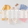 thumbnail image 4 of CAUYDY Preemie Girl Coming Home Outfits Baby Clothing Fall Winter Newborn Long Sleeve Sleepers Infant Girls Cute Romper Bodysuit 0 3 6 9 12 18 24 Months Sizes 2-4 Months,Pink, 4 of 8