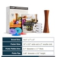 thumbnail image 2 of Masontops complete Mason Jar Fermentation Kit - Easy SMALLREgULAR Mouth Jars Vegetable Fermenting Set - DIY Equipment Essentials, 2 of 7