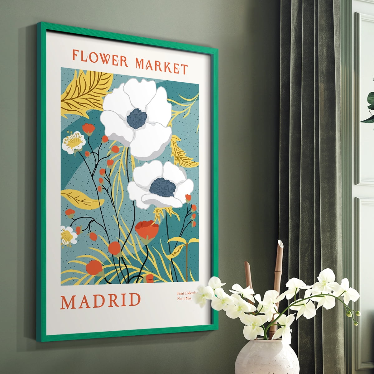 Matisse XI Framed Print - Solid Wood