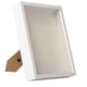 thumbnail image 4 of Marco de caja de sombra de madera, decoración de pared, marcos de fotos de mesa, vitrina de recuerdos para Blanco, 4 of 9