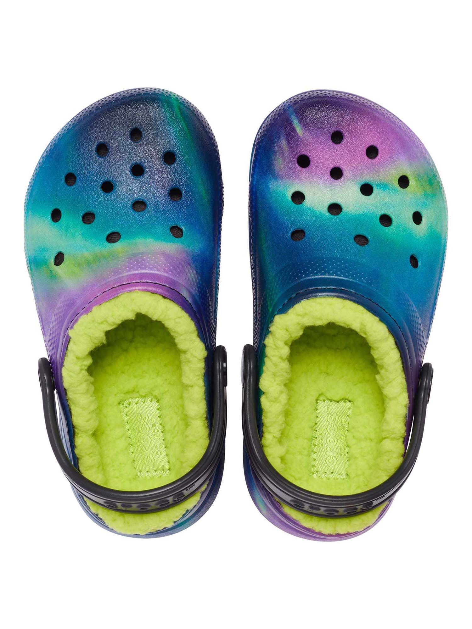  Crocs Unisex-Child Classic Shrek Clogs, Lime Punch, 4 Toddler