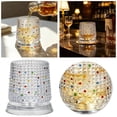 thumbnail image 2 of Spinning Glasses, Hand-Painted Embossed Rotating Glass â Minimal Tumbler with Smooth Spin Design, Rotating Glasses with Unique Embossed Bases Enhance, 2 of 5