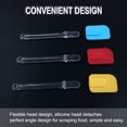 thumbnail image 3 of 3pcs Kitchen Cooking Flexible Silicone Spatula Set Heat Resistant Turner Scraper Baking Utensils Blue Yellow Red, 3 of 7