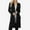 Black -COAT, variant on BVOFAR Long Cardigans for Women Soft Long Sleeve Knit Knee Length Cardigan Sweater Loose Lightweight Coats with Pockets Fall Travel Outwear