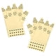 thumbnail image 3 of EeaseMX 1 par de guantes de compresión magnéticos para artritis, guantes sin dedos (caqui), 3 of 7