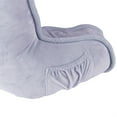 thumbnail image 5 of Home Soft Things DO-IT-YOURSELF Super Soft Bedrest Pillow w/ Arms - 20x18x17" - Lilac Grey, 5 of 11