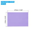 thumbnail image 2 of Uxcell 30 Sheets Vellum Paper 8.5x11 inch, Printable Translucent Paper for Invitations, 100GSM, Purple, 2 of 5