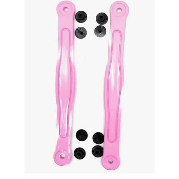 Snappy Straps for Your Clogs (Pink/White Mix, 8)