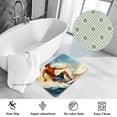 thumbnail image 3 of Surf Non-Slip Polyester Indoor Mat Door Rug Machine Washable Indoor Rugs, 3 of 6