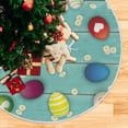 thumbnail image 5 of FMSHPON Easter Xmas Christmas Tree Skirt Stand Mat for Holiday Party Decoration Indoor Outdoor 48 inches, 5 of 6